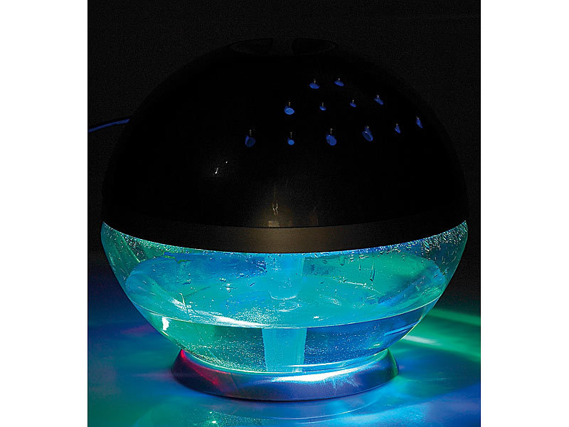 ; Ultraschall-Luftbefeuchter mit Aroma-Diffusoren und LEDs, Ultraschall-Luftbefeuchter mit Aroma-Diffusoren und Luftfiltern 