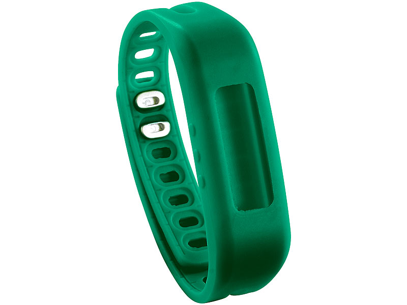 newgen medicals Wechsel-Armband für Fitness-Tracker FBT-30 V2, grün; 3D Schrittzähler 3D Schrittzähler 3D Schrittzähler 3D Schrittzähler 