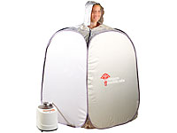 newgen medicals 2in1 Heim Dampfbad und Sauna, portabel newgen medicals Portables Heim Dampfbad Sauna mit 850 Watt