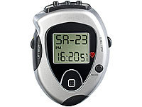 newgen medicals Fitness-Uhr mit Pulsmesser & Kalorien-/Schrittzähler