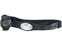 newgen medicals Fitness-Pulsuhr "Premium Sports" mit USB-Datenanalyse; Fitness-Armbänder mit Herzfrequenz-Messung und GPS-Streckenaufzeichnung Fitness-Armbänder mit Herzfrequenz-Messung und GPS-Streckenaufzeichnung 