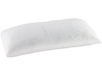 newgen medicals XL-Komfort-Schlafkissen aus thermoaktivem Memory-Foam; Aufblasbare Nackenkissen mit Bezug Aufblasbare Nackenkissen mit Bezug Aufblasbare Nackenkissen mit Bezug 