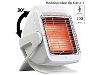 newgen medicals Medizinischer Infrarot-Wärmestrahler, Glaskeramikplatte, 200 Watt