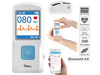newgen medicals Mobiles medizinisches EKG-Messgerät mit PC-Software und App; Fitness-Armbänder mit Herzfrequenz-Messung und Nachrichtenanzeige Fitness-Armbänder mit Herzfrequenz-Messung und Nachrichtenanzeige 