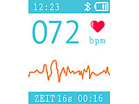 ; Fitness-Armbänder mit Blutdruck-Anzeige und EKG-Aufzeichnung 
