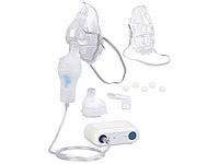 newgen medicals Medizinischer Kompakt-Akku-Inhalator für Erwachsene & Kinder, 2 Masken; Akku-Massagepistolen Akku-Massagepistolen Akku-Massagepistolen 