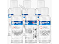 newgen medicals 6er-Set Hand-Desinfektions-Gels, Spender-Flasche, alkoholfrei, je 60ml; Handzahnbürsten Handzahnbürsten 