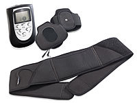 newgen medicals 3in1-Massagegürtel-Set für Entspannung und Muskelaufbau; Elektromassagegeräte 