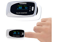newgen medicals Medizinischer Finger-Pulsoximeter m. LCD-Farbdisplay, hohe Genauigkeit