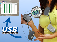 newgen medicals Balance USB 3 En 1: Poids, Graisse et Eau Newgen Medicals
