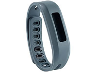 newgen medicals Wechsel-Armband für Fitness-Armband FBT-50, grau; 3D Schrittzähler 3D Schrittzähler 3D Schrittzähler 3D Schrittzähler 