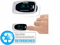 newgen medicals Medizinischer Finger-Pulsoximeter m. LCD-Farbdisplay,Versandrückläufer; Fitness-Armbänder mit Blutdruck-Anzeige und EKG-Aufzeichnung Fitness-Armbänder mit Blutdruck-Anzeige und EKG-Aufzeichnung 