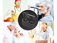 ; Fitness-Smartwatches, ELESION-kompatibel, Bluetooth & App, IdO-Hörverstärker 