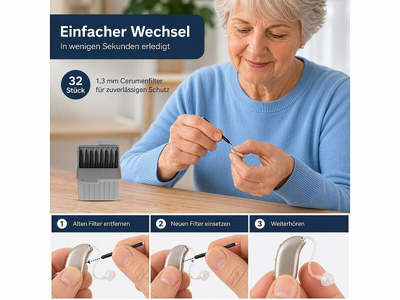 ; Ersatzteile Zubehörsets Austausche Filterwechsel Pflege Gesundheits Schallaustritt, Filter Ersatz Hörgeräte Ersatzteile Zubehörsets Austausche Filterwechsel Pflege Gesundheits Schallaustritt, Filter Ersatz Hörgeräte 