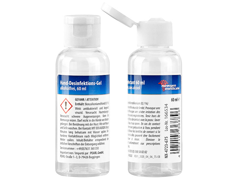 ; Desinfektionssprays 
