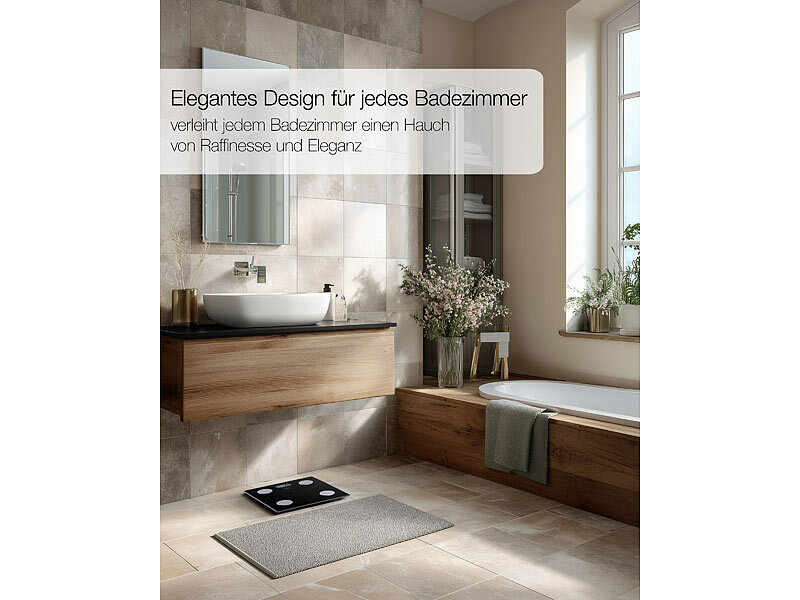 ; Körperanalysewaagen mit Bluetooth Körperanalysewaagen mit Bluetooth Körperanalysewaagen mit Bluetooth 