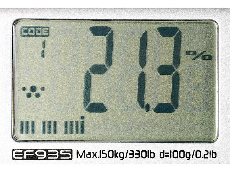 ; Körperfettanalyse Waagen 
