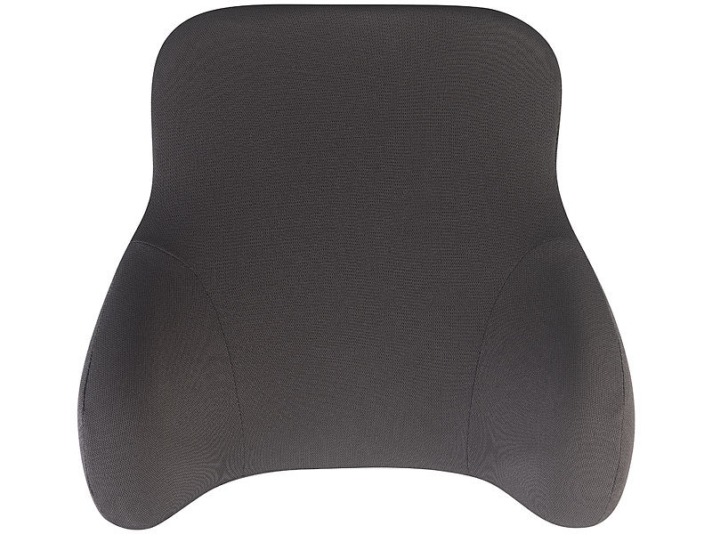 newgen medicals Memory-Foam-Rückenkissen, 3-Zonen-Stütze für ergonomische  Sitzhaltung