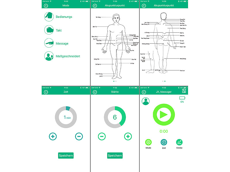 ; Reizstromgeräte mit Elektro-Pads können zu Schmerztherapien und Schmerzbehandlung eingesetzt werden Reizstromgeräte mit Elektro-Pads können zu Schmerztherapien und Schmerzbehandlung eingesetzt werden 