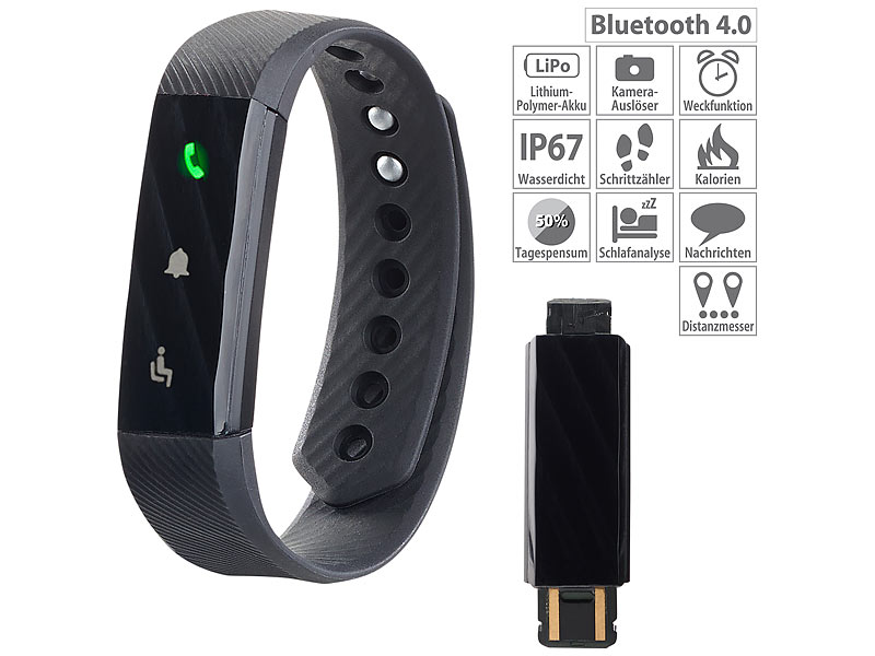 ; Fitness-Smartwatches, ELESION-kompatibel, Bluetooth & App Fitness-Smartwatches, ELESION-kompatibel, Bluetooth & App 