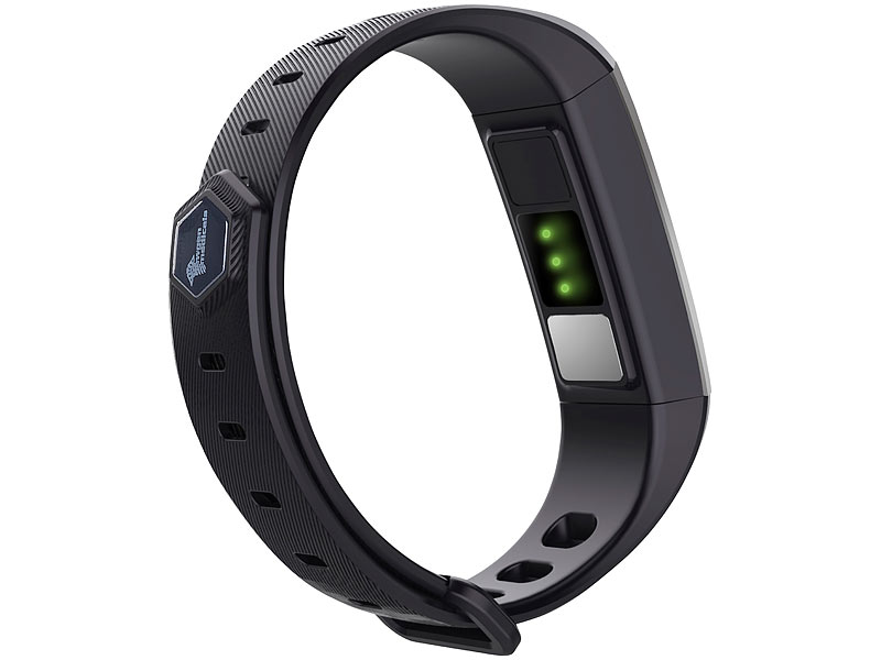 ; Fitness-Armband mit Blutdruck- und Herzfrequenz-Anzeigen, Bluetooth 