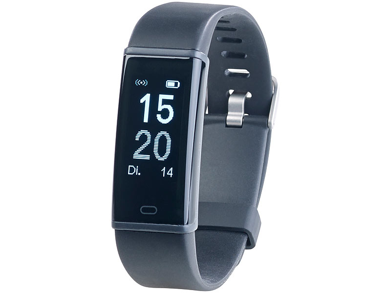 ; Fitness- und Schlaftracker-Ringe mit SOS-Funktion und Touch-Steuerung, Fitness-Armbänder mit Blutdruck-Anzeige und EKG-Aufzeichnung 