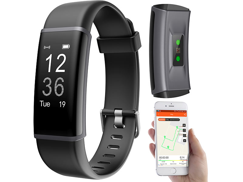 ; Fitness- und Schlaftracker-Ringe mit SOS-Funktion und Touch-Steuerung, Fitness-Armbänder mit Blutdruck-Anzeige und EKG-Aufzeichnung 