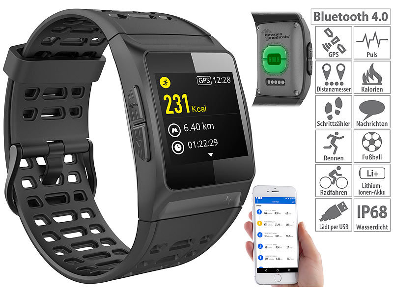 ; Fitness- und Schlaftracker-Ringe mit SOS-Funktion und Touch-Steuerung, Fitness-Armbänder mit Blutdruck-Anzeige und EKG-Aufzeichnung 