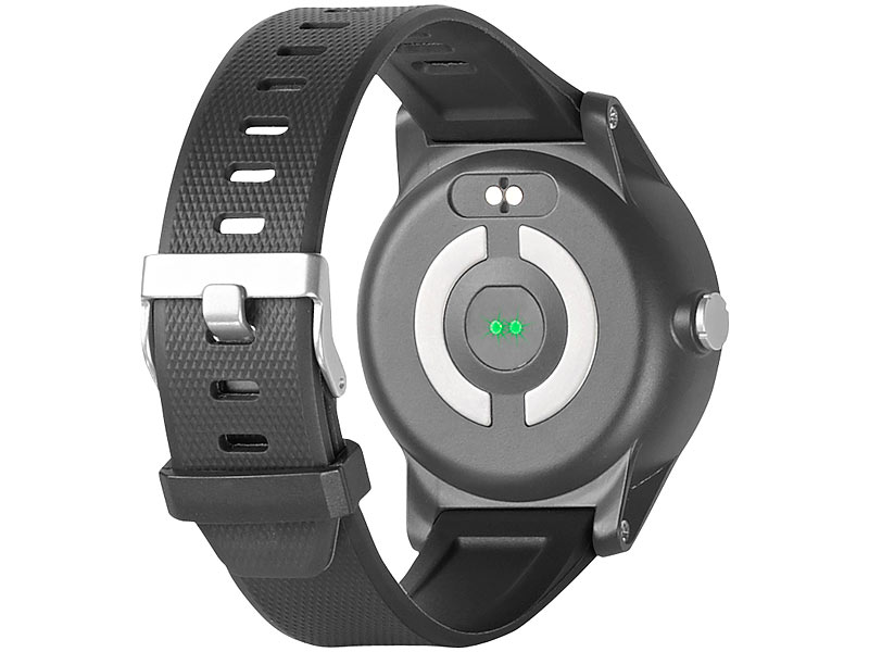 ; Fitness-Armband mit Blutdruck- und Herzfrequenz-Anzeigen, Bluetooth 