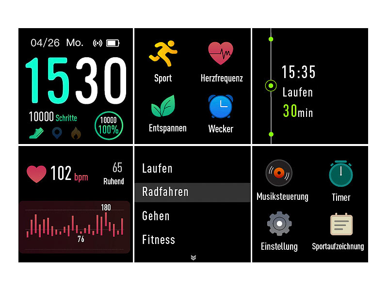 ; Fitness- und Schlaftracker-Ringe mit SOS-Funktion und Touch-Steuerung, Fitness-Armbänder mit Blutdruck-Anzeige und EKG-Aufzeichnung Fitness- und Schlaftracker-Ringe mit SOS-Funktion und Touch-Steuerung, Fitness-Armbänder mit Blutdruck-Anzeige und EKG-Aufzeichnung 