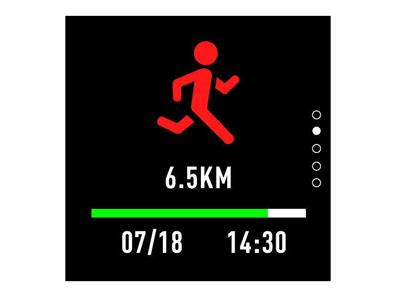 ; GPS-Tracker, Schwimm-UhrenFitness-Uhren transreflektive Always-on-Displays ablesbareFitness-TrackerFitness-Armbänder transreflektive DisplaysSportuhren TouchscreensSportuhren Touch-DisplaysActivity-TrackerSportuhr SchwimmenSchwimmen Schwimmsport wasserdichte wasserfeste G-Sensoren transreflektive transflektiveSmart-Armbänder 