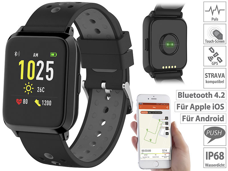 ; GPS-Tracker, Schwimm-UhrenFitness-Uhren transreflektive Always-on-Displays ablesbareFitness-TrackerFitness-Armbänder transreflektive DisplaysSportuhren TouchscreensSportuhren Touch-DisplaysActivity-TrackerSportuhr SchwimmenSchwimmen Schwimmsport wasserdichte wasserfeste G-Sensoren transreflektive transflektiveSmart-Armbänder 