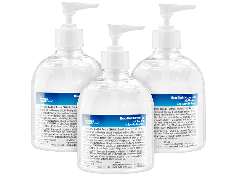 ; Desinfektionssprays 