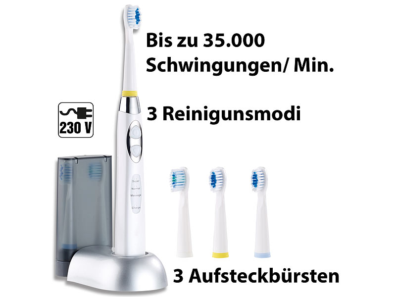 ; Akku-Schallzahnbürsten Akku-Schallzahnbürsten 