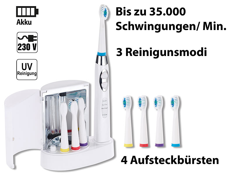 ; Elektro-Schallzahnbürsten Elektro-Schallzahnbürsten 