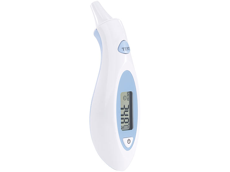 newgen medicals Ohrthermometer: Medizinisches  Mini-Infrarot-Fieberthermometer für Ohr- & Stirnmessung (Fiebermesser,  Infrarotfieberthermometer