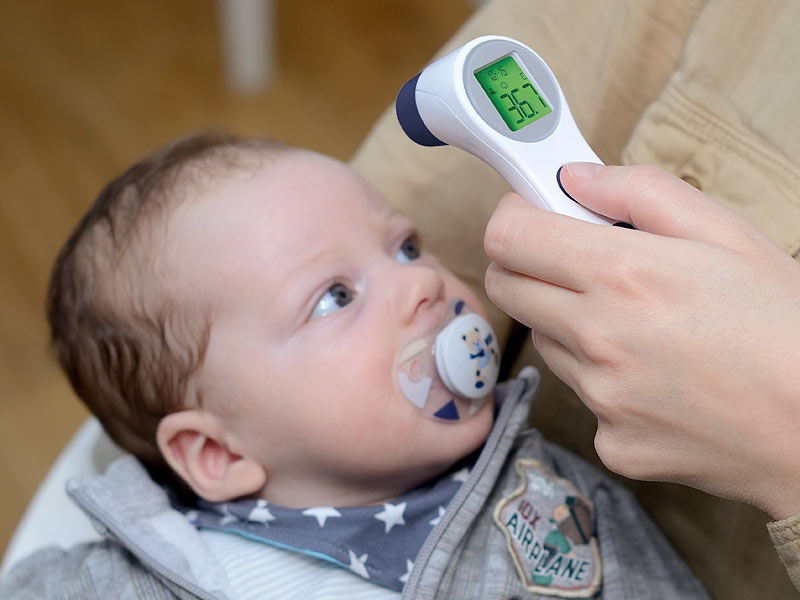 newgen medicals Medizinisches Infrarot-Fieberthermometer, Versandrückläufer