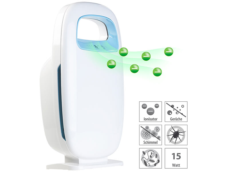 ; Luftreiniger mit Ionisator Luftreiniger mit Ionisator Luftreiniger mit Ionisator 