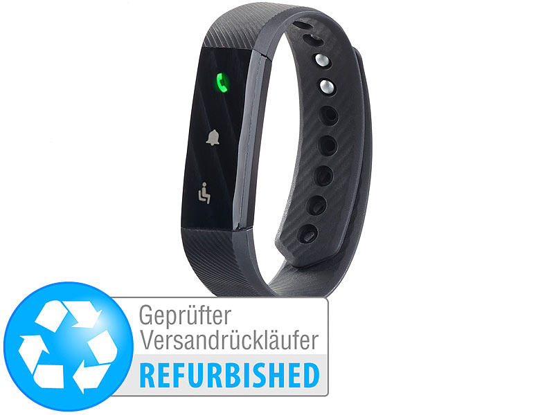 ; Fitness-Smartwatches, ELESION-kompatibel, Bluetooth & App 
