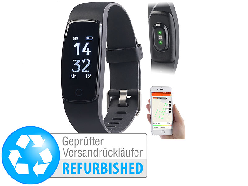 ; Fitness- und Schlaftracker-Ringe mit SOS-Funktion und Touch-Steuerung, Fitness-Armbänder mit Blutdruck-Anzeige und EKG-Aufzeichnung 