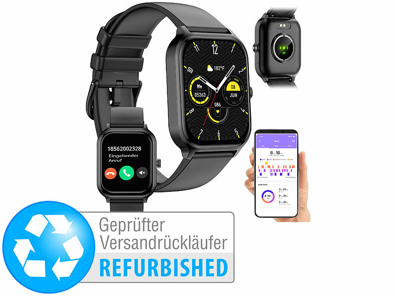 ; Fitness-Armband mit Blutdruck- und Herzfrequenz-Anzeigen, Bluetooth, Fitness-Armbänder mit Blutdruck-Anzeige und EKG-Aufzeichnung 