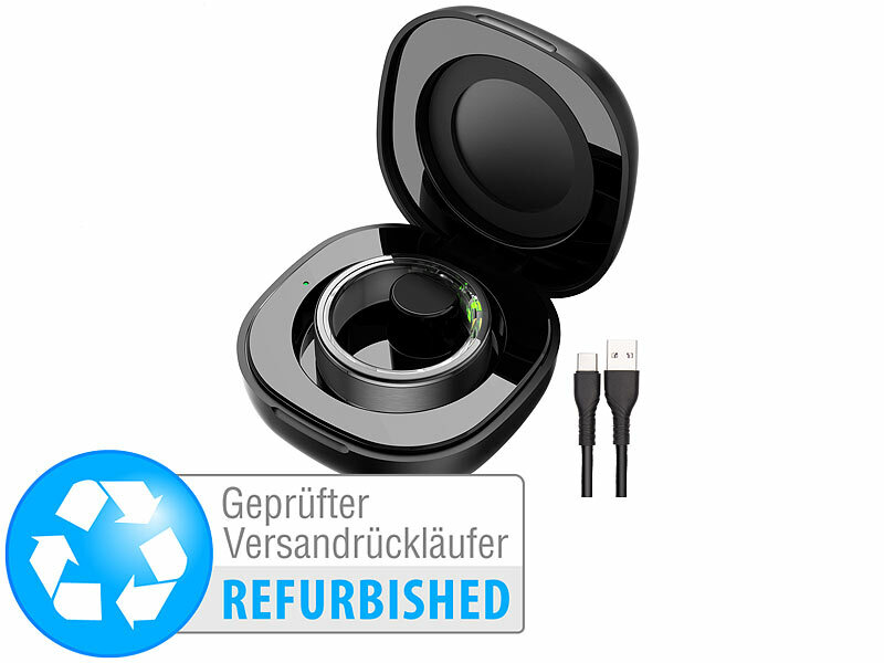 ; Fitness- und Schlaftracker-Ringe mit SOS-Funktion und Touch-Steuerung Fitness- und Schlaftracker-Ringe mit SOS-Funktion und Touch-Steuerung Fitness- und Schlaftracker-Ringe mit SOS-Funktion und Touch-Steuerung 