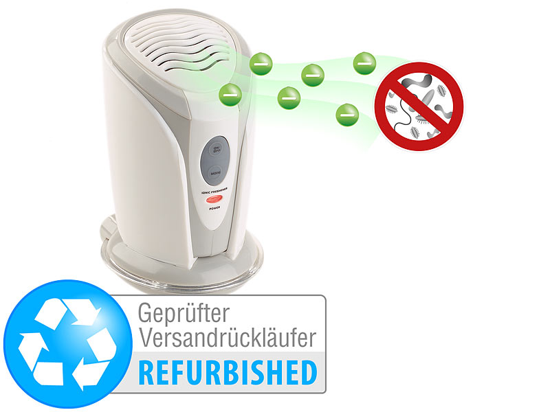 ; Luftreiniger mit Ionisator 
