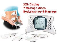newgen medicals Bodyshaping & Massage-Gerät ESG-4013 mit grafischem XXL-Display