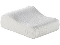 newgen medicals Wellness-Reisekissen aus thermoaktivem Memory-Foam