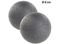 newgen medicals 2er Pack Massage-Ball und Faszien-Trainer für Rücken & Co., Ø 8 cm; Akku-Massagepistolen Akku-Massagepistolen Akku-Massagepistolen Akku-Massagepistolen 