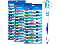 36 brosses à dents 4 couleurs  Adultes  Poils durs