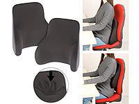 newgen medicals Autositzkissen: 2 ergonomische Memory-Foam