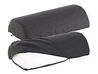 2 reposes-pied antidérapants en mousse avec housse lavable