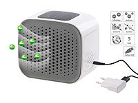 newgen medicals 3in1-Design-USB-Luftreiniger, HEPA & Aktivkohle-Filter, Ionisator; Luftreiniger mit Ionisator Luftreiniger mit Ionisator Luftreiniger mit Ionisator 